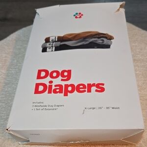 Dog Diapers - Pack of 3 (Brown, Gray, Black)